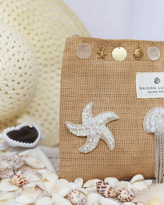 La petite pochette Perlea ✺ White