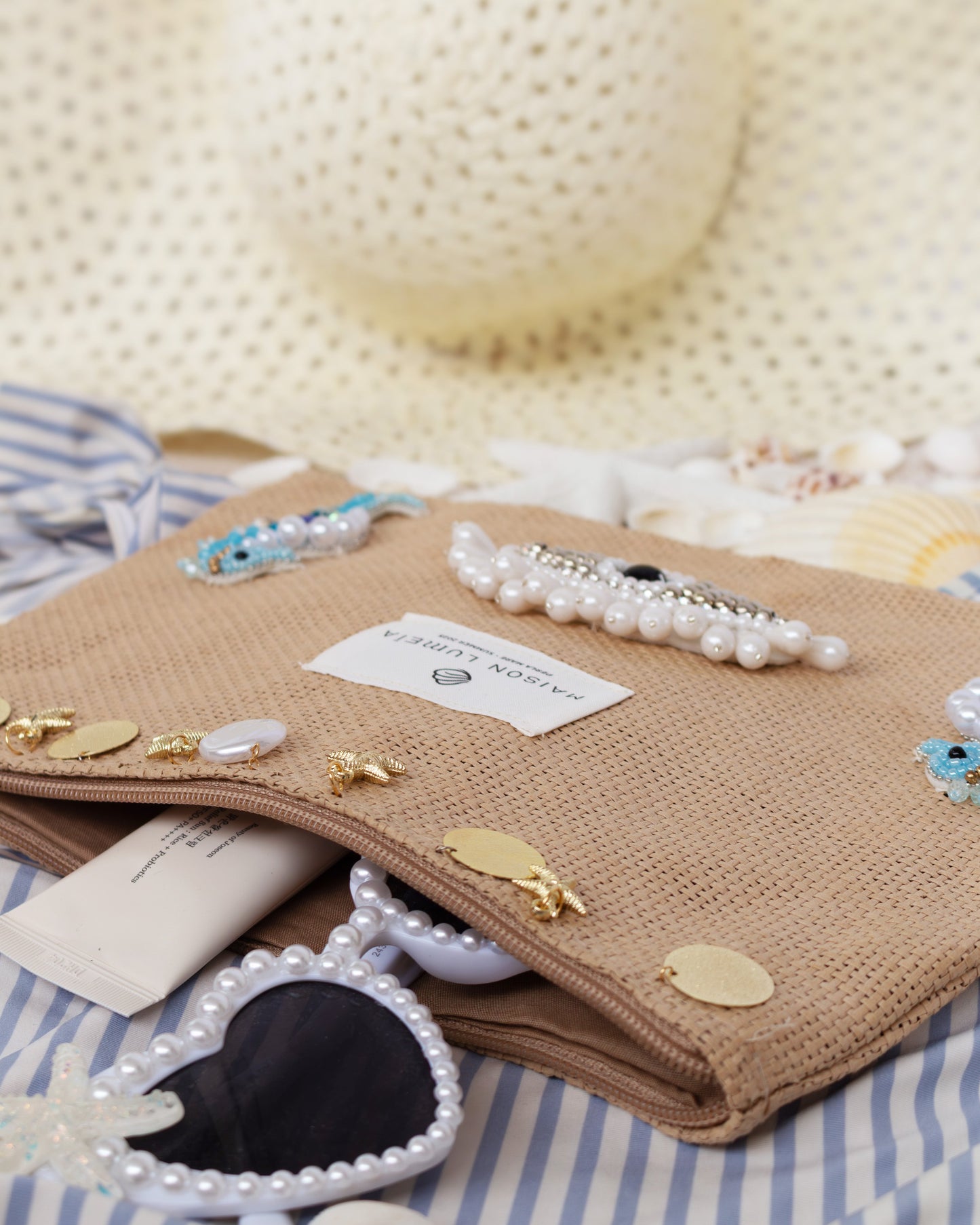 La petite pochette Perlea ✺ Blue
