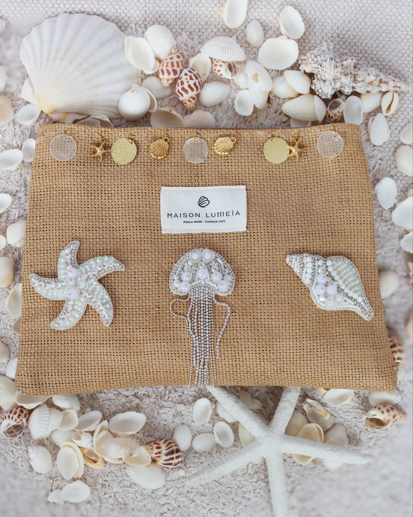La petite pochette Perlea ✺ White